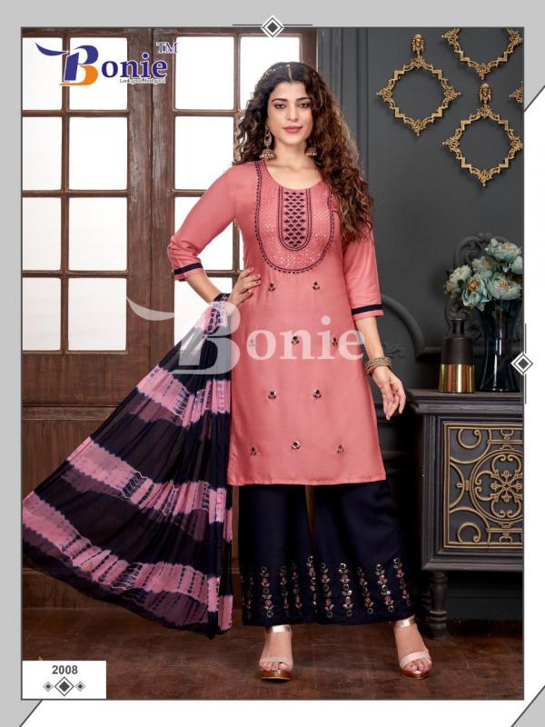 Bonie Stuti 2 Fancy Designer Rayon Readymade Collection